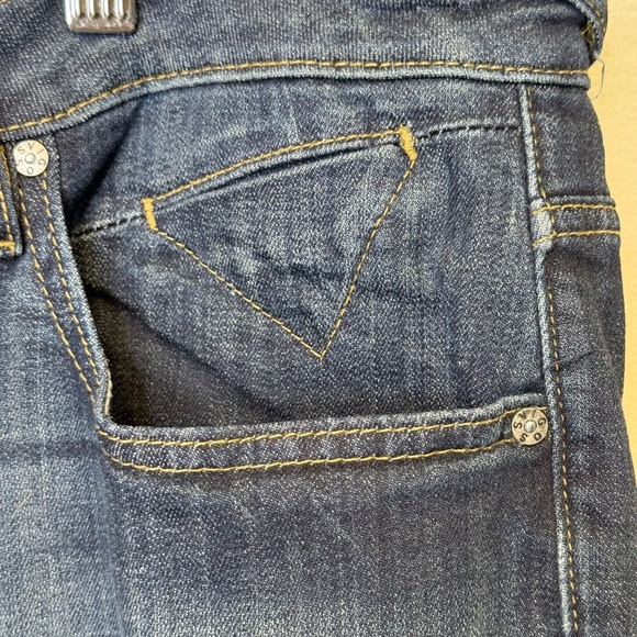 Vigoss | Thompson Tomboy Mid Rise Plus Size Denim Curve Hugging Straight Jeans - Picture 7 of 13